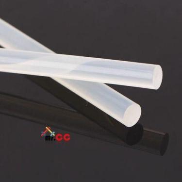 Imagem de Cola Quente Bastão Refil Fino Transparente 7mm X 30cm - oem
