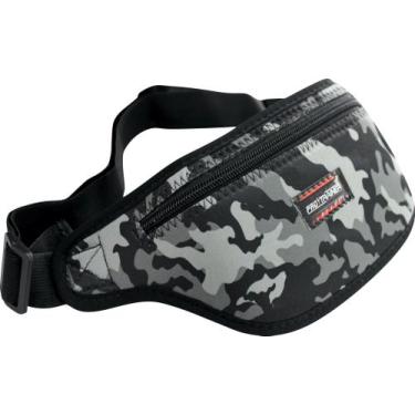 Imagem de Pochete Corrida Bike Celular Musculação Cintura - Pro Trainer, Cinza