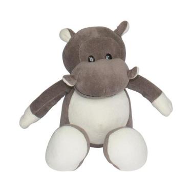 Imagem de Hipopótamo Andy Plush Quarto Bebê Infantil Menina Menino - Potinho de 