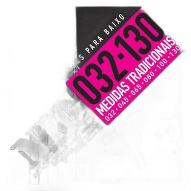 Imagem de Encordoamento Para Contra Baixo De 6 Cordas Nig 032-130 N760