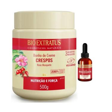 Imagem de Crespos Bio Extratus Banho de Creme 500g e Óleo Capilar 40ml