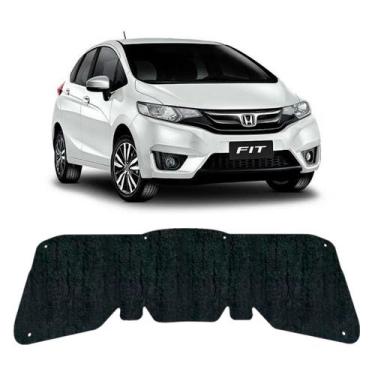 Imagem de Forro Capo Honda Fit 2015 a 2021 Manta Autocolante Isolante  Presilhas