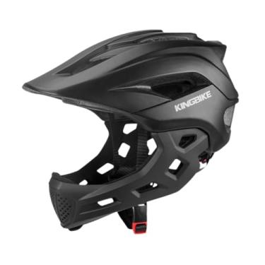 Imagem de UGPLM Crianças capacete de bicicleta ciclismo capacete confortável à prova de choque equipamentos suprimentos rosto cheio capacete da bicicleta para skate