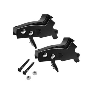 Imagem de Generic 2 pçs suportes de liberação da alavanca de bloqueio suportes de montagem de serra de esquadria prático portátil estável multiuso acessórios de suporte