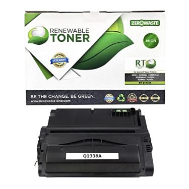 Imagem de Toner Renovável 38A Q1338A compatível com cartucho de toner MICR para impressão de verificação para HP Laserjet série 4200 4240 4250 4350