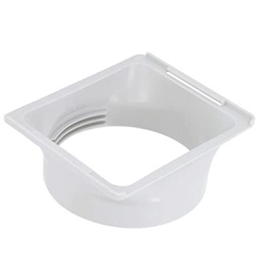 Imagem de Acoplador de Mangueira de Exaustão de Ar Condicionado, Adaptador de Janela Quadrada para Redonda Adaptador de Mangueira de Duto de Exaustão Portátil, Conector de Tubo de Unidade