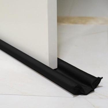 Imagem de Protetor Veda Porta Impermeável 1 Metro - Preto - MR Enxovais