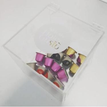 Imagem de Porta Cápsulas De Café Acrílico Cozinha Copa Escritório - Agv Criações