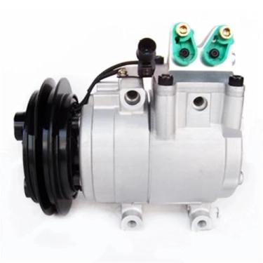Imagem de Compressor de CA HS15 adequado para Kia Bongo adequado para Hyundai H100 Porter 97701-4e500 97701-4B201 F500-QCVBA-02 F500-BC3BA-03 QCVBA-10 BC3BA-03