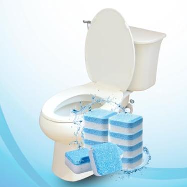 Imagem de 6 Pastilha Higienização Vaso Sanitário, Pia, Banheira, Mictório, Kit para 3 Meses, Limpeza de Vaso