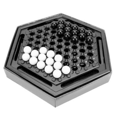 Imagem de Jogo de tabuleiro de xadrez Abalone Family Strategy para adultos