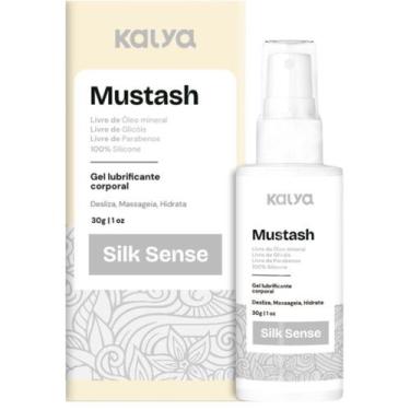Imagem de Gel Lubrificante Intimo Silicone Mustash Silk Sense 30g - Kalya
