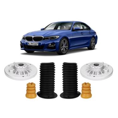 Imagem de Kit Coxim Batente Coifa Dianteiro Bmw 330i 2018 2019 2020 21 - QualyKi