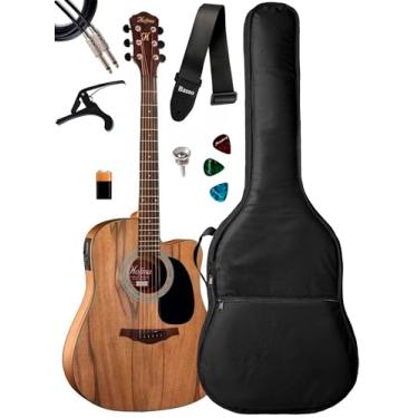 Imagem de Violão Elétrico Hofma Hmf 270 Stnt + Capa Luxo E Acessórios