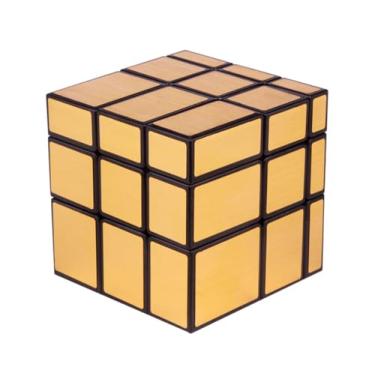 Imagem de CuberSpeed Qiyi 3x3 Espelho Dourado Cubo Mágico Espelho 3x3x3 Cubo 3x3 Dourado
