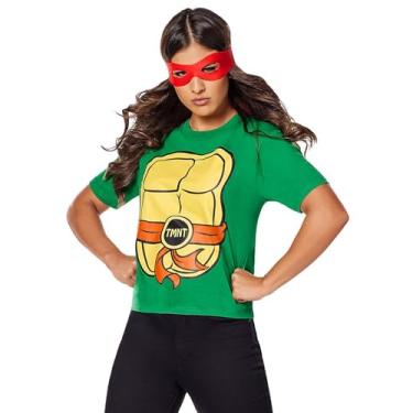 Imagem de Spirit Halloween Adult Teenage Mutant Ninja Turtles T-Shirt Costume Kit | Officially Licensed | Customizable TMNT Costume- XL