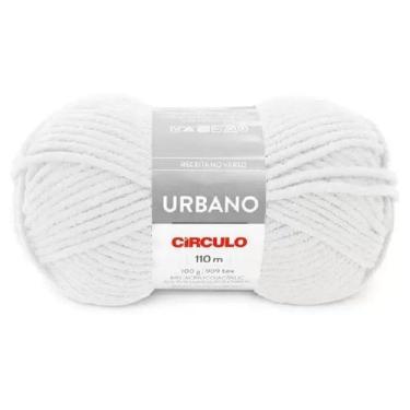 Imagem de Novelo de Lã URBANO- 100g - Circulo, 8001 - BRANCO