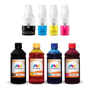 Imagem de Refil + 4 Tinta Para Canon G7010 cmyk 250ml