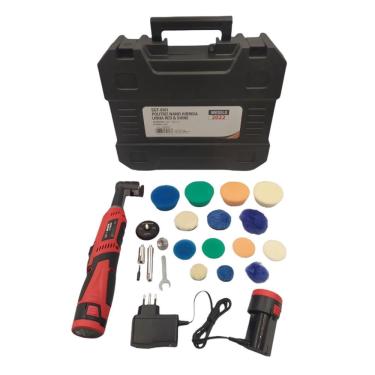 Imagem de Politriz Nano Híbrida 300W 12V Com 2 Baterias Sgt-8101 Sigma