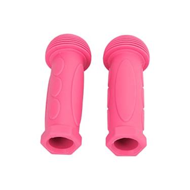 Imagem de Grips de Guidão de Bicicleta Infantil, Mini Garras de Bicicleta de Borracha Com Material Resistente à Lágrima de Alta Resistência, Proteger o Freio de Mão para Scooters e (Rosy)