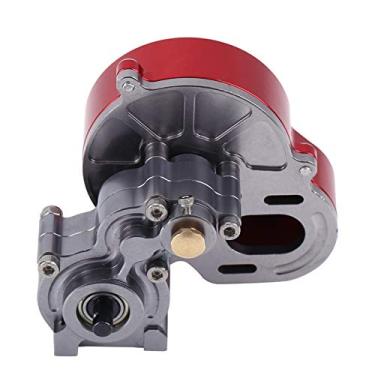 Imagem de Caixa de Câmbio de Acessórios de Atualização, Com Montagem do Motor para AX10 SCX10 1/10 CARRO CRAWLER RC SCALE, Instalação Fácil e Robusta, Cobertura Protetora Evita Areia e