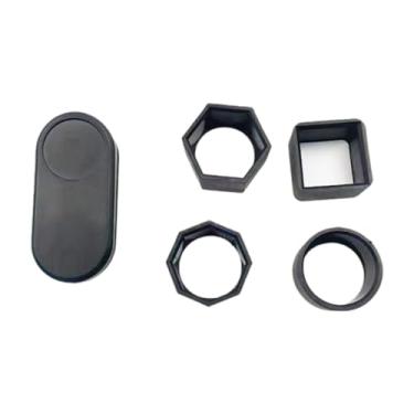 Imagem de Deevoka Contêiner de giz de bilhar, suporte para giz de piscina, proteção multifuncional, estojo de armazenamento de giz de sinuca para a tabela de bilhar