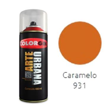 Imagem de Spray Colorgin Arte Urbana Caramelo 931 400ml