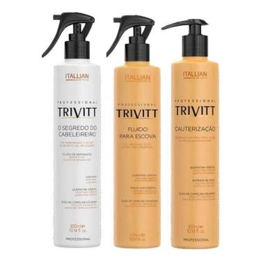 Imagem de Kit O Segredo + Fluido + Cauterização Trivitt - Itallian Hairtech