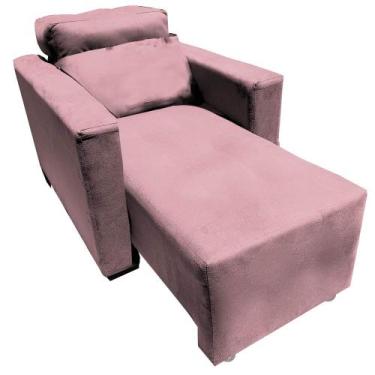 Imagem de Poltrona Baby Amamentação Retratil e Reclinavel Florença - B Home Deco