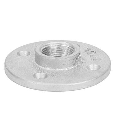 Imagem de Conjunto de Ferramentas de Hardware Base do Flange DN20-10pcs, Resistente à Corrosão, 4 Buracos, Inclui Rosca Parafuso Britânica 3/4 ' - Ideal para Várias Aplicações