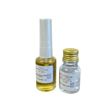 Imagem de Cola Spirit Gum Verniz 10ml Com Aplicador + Removedor 10ml - Lynx prod