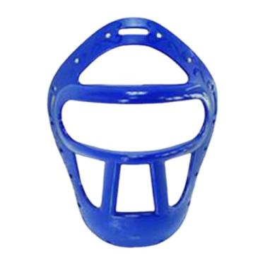 Imagem de kowaku Karate Sparring Face Shield Máscara Interincável Equipamento de Treinamento Gear de Protetora Guard Facial Boxing Cobertão para competição, Azul