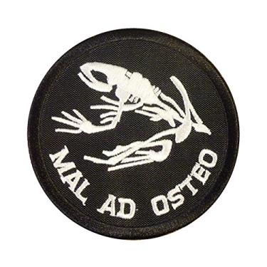 Imagem de Adesivo de gancho Frogman Mal Ad Osteo US Seals Bad to The Bone Devgru
