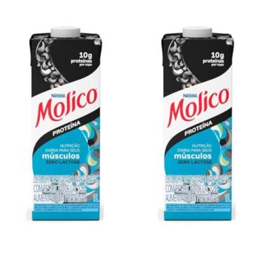 Imagem de Leite Desnatado proteína Zero Lactose, 10g Proteínas por Copo, Rico em Cálcio, 1L