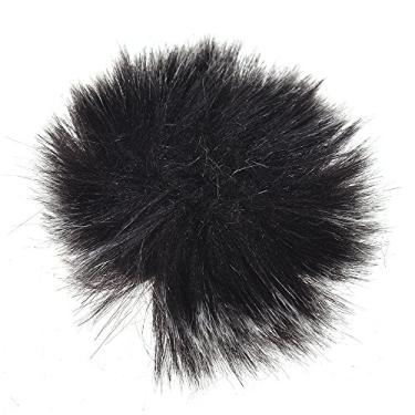 Imagem de Microfones de Microfones de Lavalier Peludos à Prova de 5pcs Fino Portátil de Cabo Elástico de Peles Liso Com 3pcs Capa Peluda de Microfone para Microfone de Lapela de 1 Cm de (5)