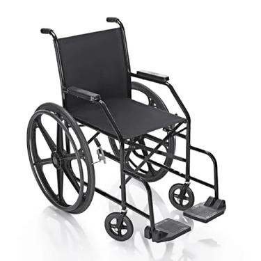 Imagem de Cadeira De Rodas Simples - Maciço Assento 40 cm