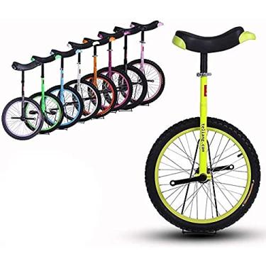 Imagem de Monociclo para crianças adultas 16/18/20 polegadas roda unissex monociclo moldura de aço resistente e aro de liga para crianças/adultos melhor presente de aniversário 8 cores opcionais (cor: vermelho