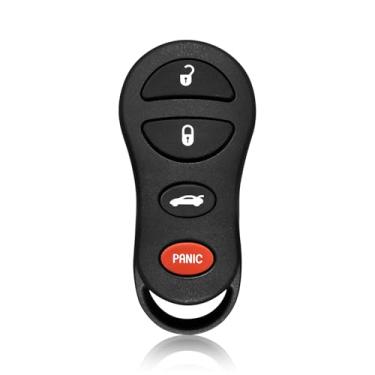 Imagem de Keylessbest Substituição para controle remoto Chrysler 300 Concorde Dodge Intrepid Viper Jeep Liberty 2003 2004 2005 2006 GQ43VT17T 4 botões 315MHz