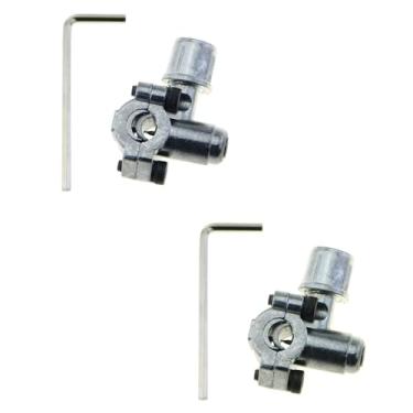 Imagem de DGZZI 2 peças de válvulas de agulha de flúor de liga de zinco para freezer, ferramenta de controle de resfriamento do motor adequada para reparo de geladeira