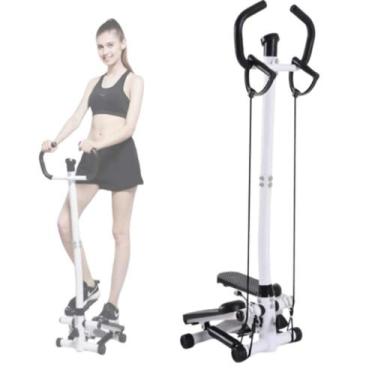 Imagem de Aparelho escada simulador caminhada eliptico mini stepper bike academi