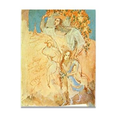 Imagem de Murais Camponeses Diego Rivera – Arte do Realismo Socialista Mexicano, Muralista do Século 1032, Coleção Clássica do Museu de Nova York para Decoração de Casa 80 x 104 cm