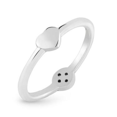 Imagem de Anel de Prata Duplo Coração Life - Sal Do Mar, 11