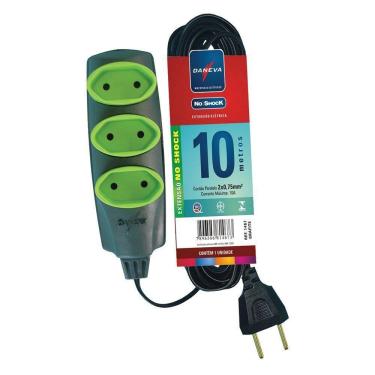 Imagem de Extensao Daneva No Shock Pl 10m Grafite 2 X 0,75mm