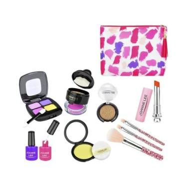 Imagem de Meninas Fingem Jogar Conjunto De Maquiagem Princesa Casa De Brincar Br