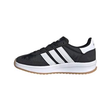 Imagem de adidas Tênis esportivo unissex infantil Run 70s 2.0, Preto/Branco/Goma, 5.5 Big Kid