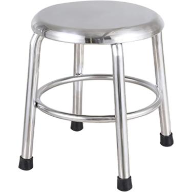 Imagem de Banco De Aço Inoxidável Criativo Sem Encosto Banco De Bar Multiuso Banqueta De Jantar Banqueta Alta De Balcão Banqueta Baixa, Stainless Steel, 35CM