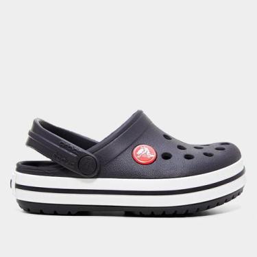Imagem de Crocs Infantil Crocband Clog Unissex, Preto fosco, 30