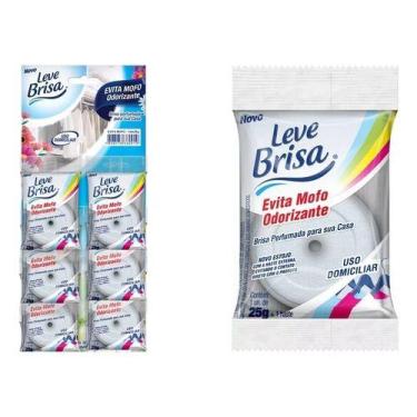 Imagem de 6 Un Evita Tira Mofo Pastilha Odorizante Leve Brisa 25g - NoBrand