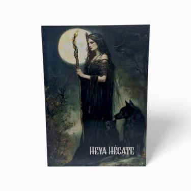 Imagem de Placa Decorativa Hecate Mdf com Fita Dupla Face 27 cm - Flash