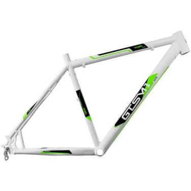 Imagem de Quadro Aro 26 Gts m1 Walk New Alumínio - GTSM1, 17, Branco, Verde